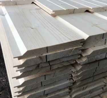 Имитация бруса Карельский профиль сорт В 20/190