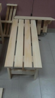 Лавка из липы 1.5/0.4м