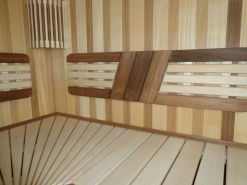 Подспинник из липы и термоабаша 2.5м